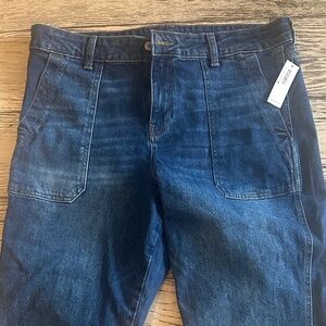 Old Navy High Rise Cropped Jeans NWT Sz14